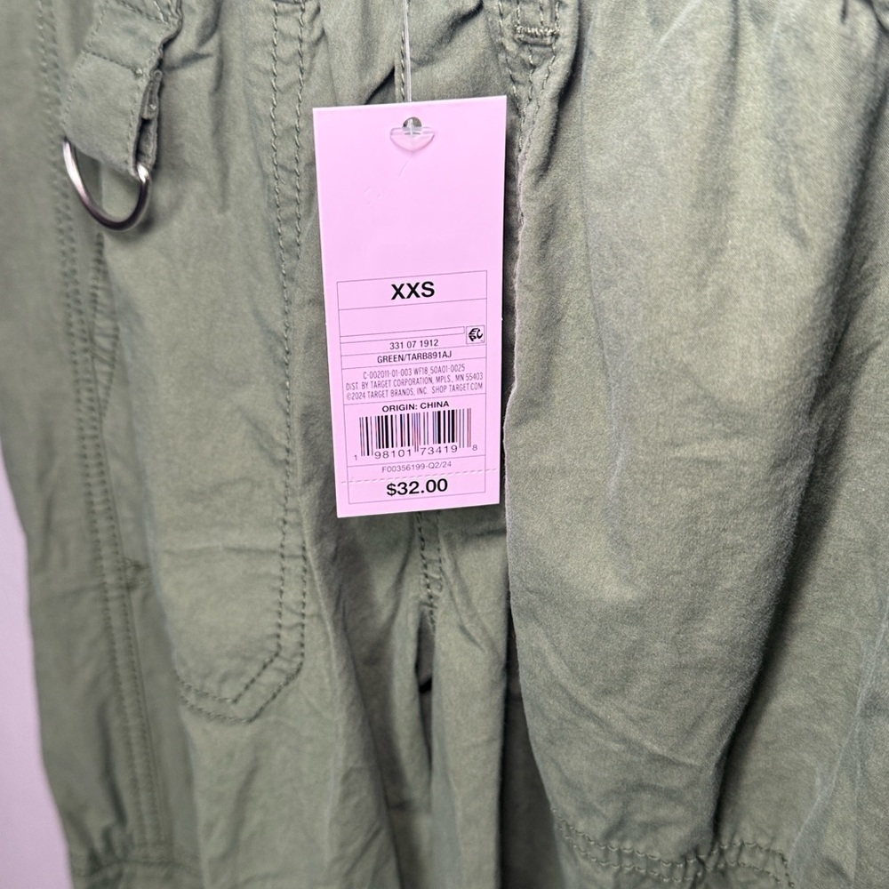 Wild Fable Olive Green Mid Rise Cargo Pants XXS - Picture 7 of 7